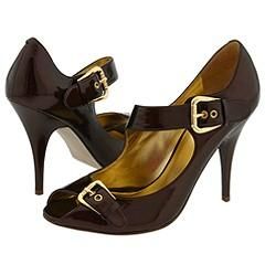 GUESS by Marciano Cabana Crystal Bronze Patent Heels