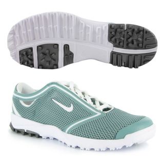 Nike Womens Air Summer Lite Cannon/ White Golf Shoes
