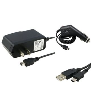 BasAcc Chargers/ USB Cable for Garmin Nuvi 205W/ 260W/ 265T/ 1350T