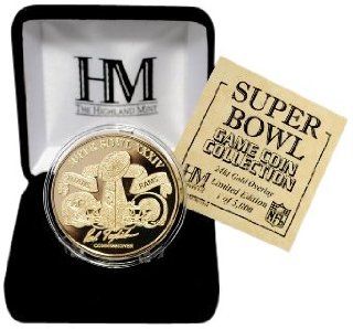 NFL Gold Super Bowl XXXIV Flip Coin 24KT Sports