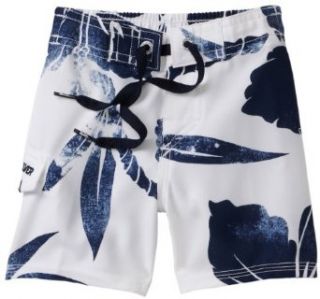 Quiksilver Baby Boys Infant Plate Lunch Boardshort, White