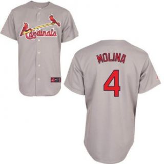 Yadier Molina St. Louis Cardinals Replica Road Jersey by