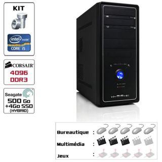 PC Kit Multimédia Hybrid 500Go 4Go   Achat / Vente PC EN KIT PC Kit