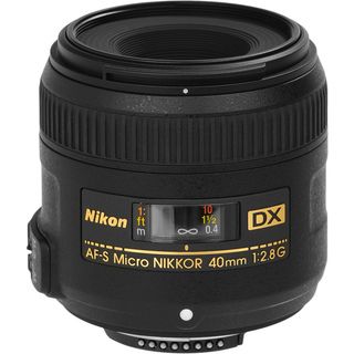Nikon 40mm f/2.8G AF S DX Micro NIKKOR Lens