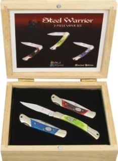 Frost Cutlery & Knives SET102 Steel Warrior Viper Set with