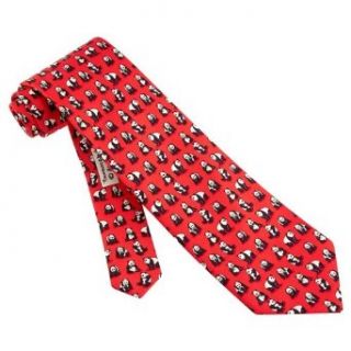 Bamboozled Tie by Alynn Novelty   Red Silk Clothing