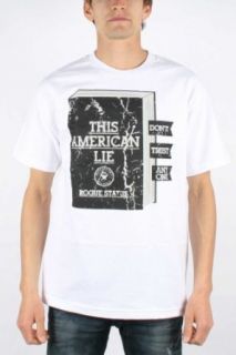 Rogue Status/DTA   Mens American Lie T Shirt in White