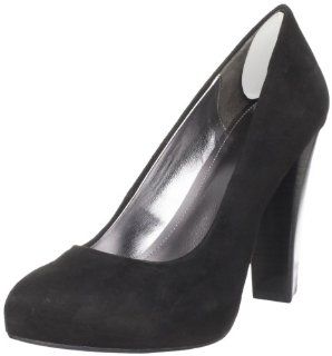 Calvin Klein Womens Elita E3842 Platform Pump,Black,6.5 M US Shoes