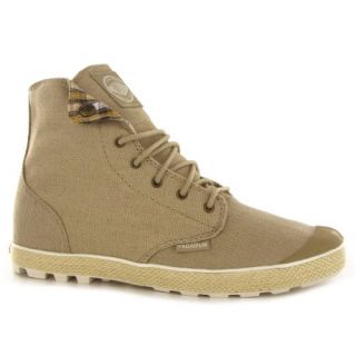 Palladium Slim Snaps Taupe Womens Boots Shoes