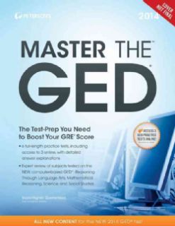 Master the Ged 2014 (Paperback) Today $18.86