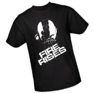 Fire Rises    The Dark Knight Rises Adult T Shirt