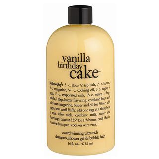 Philosophy 16 ounce Vanilla Birthday Cake Shampoo/ Shower Gel/ Bubble