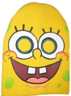 Spongebob Squarepants Yellow Beanie Ski Mask Clothing
