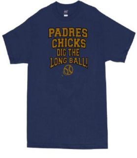 Padres Chicks Dig the Long Ball Heavy Hitters Baseball T
