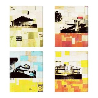 Sustainable Living I IV Giclee Canvas Wall Art (Set of 4