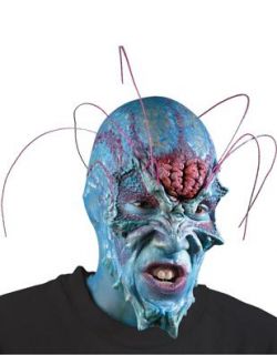 Blue Alien Latex Prosthetics Appliance Kit Makeup Mask