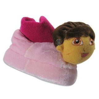   Infant Girls Dora The Explorer Bootie Slippers, Pink 21133 Shoes