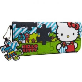 Hello Kitty Sanwa0332 Wallet,Black/White/Red/Green/Blue