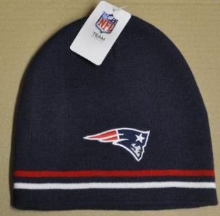 NFL Mens End Zone Uncuffed Knit Hat   K173Z (New England