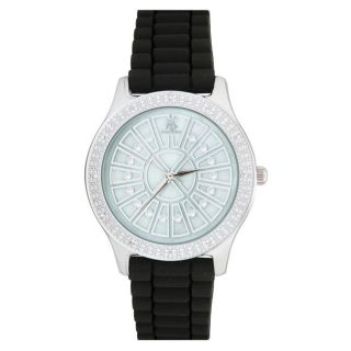 Techno Master Womens White Mother of Pearl Dial Watch