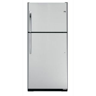 GE 18 cubic foot Stainless Steel Top freezer Refrigerator