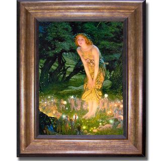 Edward Hughes Midsummer Eve Framed Canvas Art
