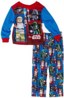 Ame Sleepwear Boys 2 7 Lego Star Wars 2 Piece Set, Blue