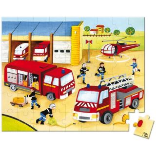 54 pièces   Lovely Puzzle  Pompiers   Achat / Vente PUZZLE Puzzle 54