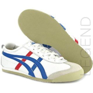 com Onitsuka Tiger Mexico 66 White Blue Leather Mens Trainers Shoes