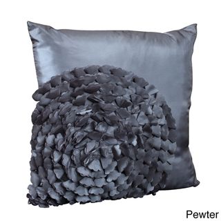 Flower 17 inch Decorative Throw Pillow