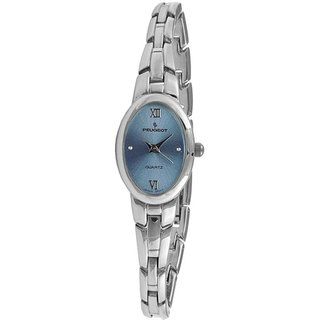 Peugeot Womens Silvertone Bracelet Watch