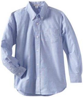 Kitestrings Boys 8 20 Solid Button Front Long Sleeve Shirt
