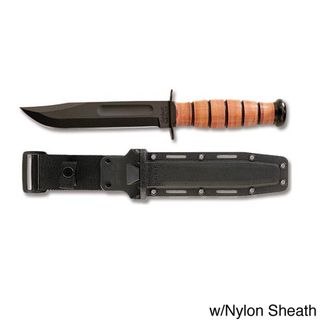 Ka Bar Staight Edge Full size US Navy Fixed Blade Knife