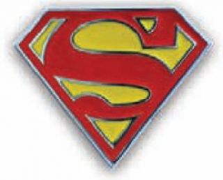 Superman Classic Logo Belt Buckle Clothing