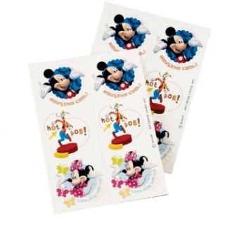 Mickey Mouse Clubhouse Tattoos Party Accessory (8 sheets