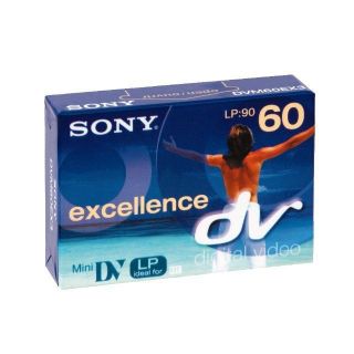 Avec la mini cassette vidéo DVM60EX de Sony, offrez vous 60 minutes d