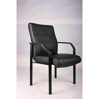 Boss LeatherPlus Bonded Leather Guest Chair