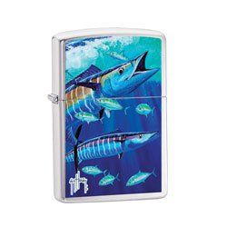 Zippo Guy Harvey Marine Life Fish Pocket Lighter Sports
