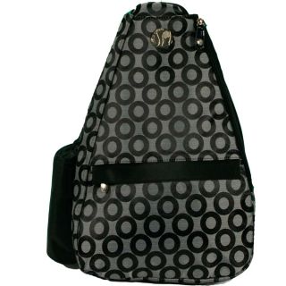 Jet Pac Winners Circle Grey/ Black Tennis Sling Bag