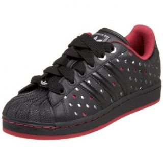 adidas Originals Womens Superstar 2 Sneaker,Black/Silver