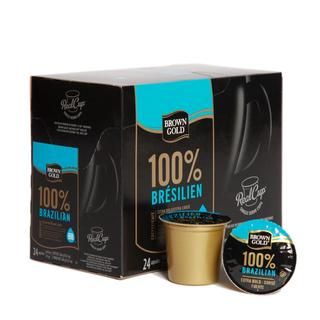 Brown Gold 100 percent Brazilian Premium Coffee K Cups (Pack of 96