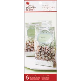 Martha Stweart Snowflake Cello Treat Bags (Pack of 6) Today $7.49