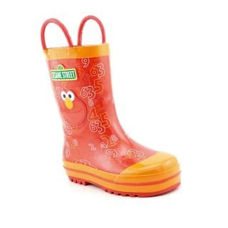 Sesame Street Boys Elmo Rainboots Rubber Boots