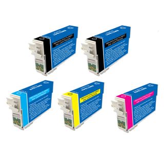 Epson T127 Remanufactured Black / Colors Ink Cartridges (Pack of 5