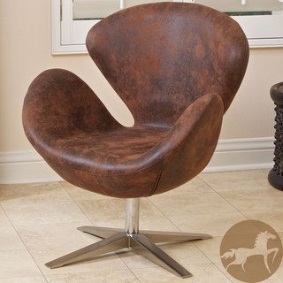Christopher Knight Home Modern Brown Petal Chair