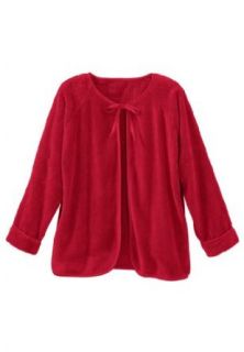 Only Necessities Plus Size Chenille Bed Jacket Clothing