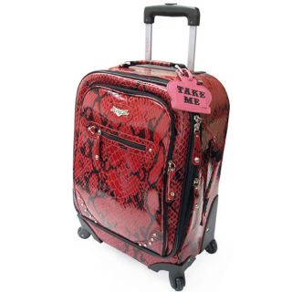 Kathy Van Zeeland Bohemian 20 inch Expandable Carry on Spinner Upright