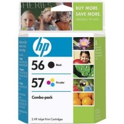 HP 56/57 Combo Pack Ink Cartridges
