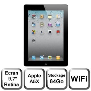 64 Go WiFi   Achat / Vente TABLETTE TACTILE Apple iPad 3 noir 64 Go
