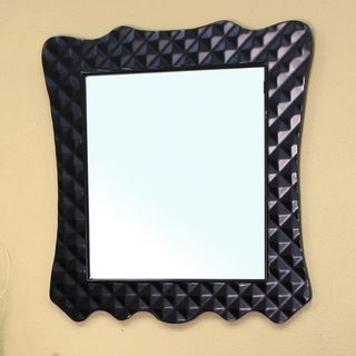 Veneto Black Bathroom Vanity Mirror